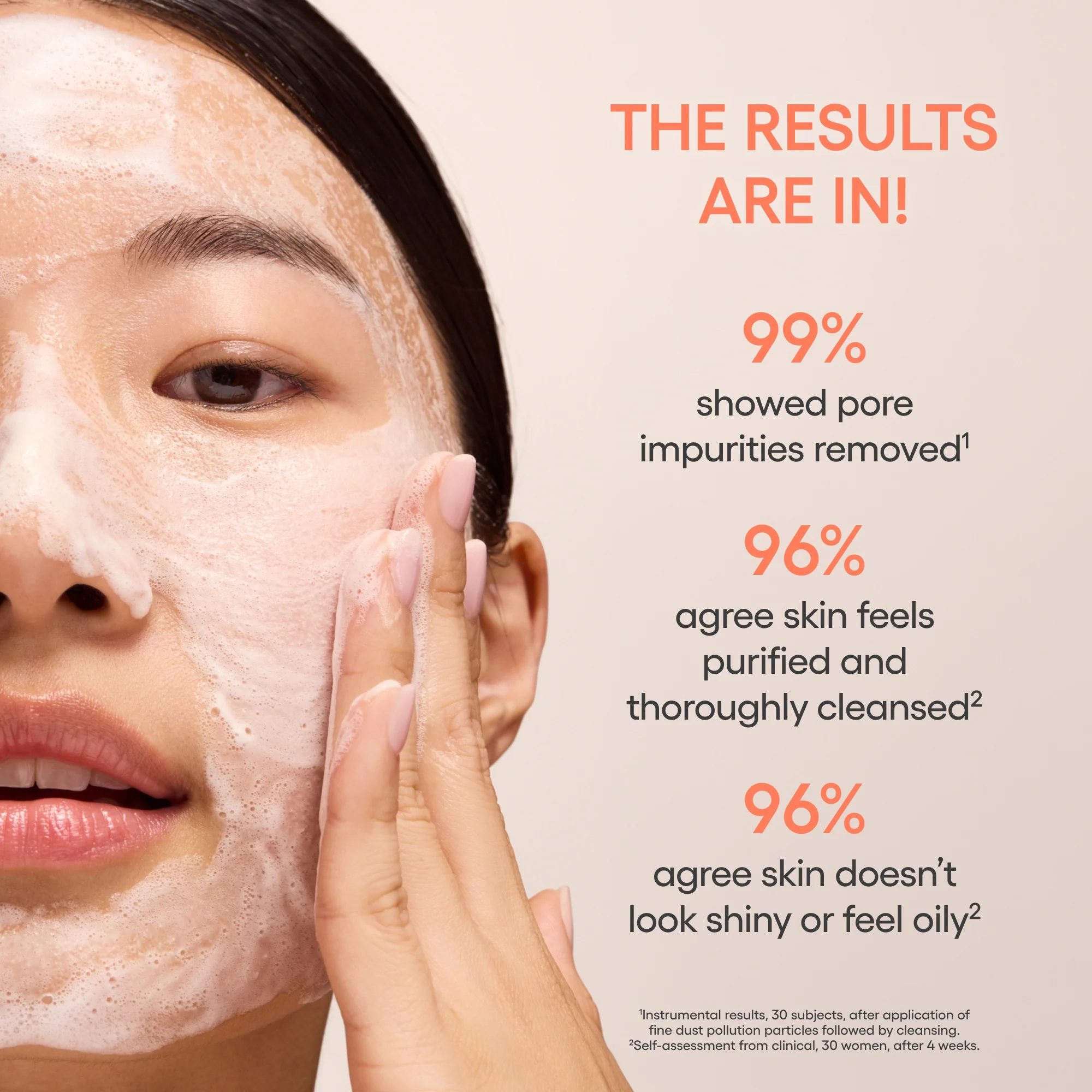 Balance Mode Rice Foaming Deep Cleanser - Image 7