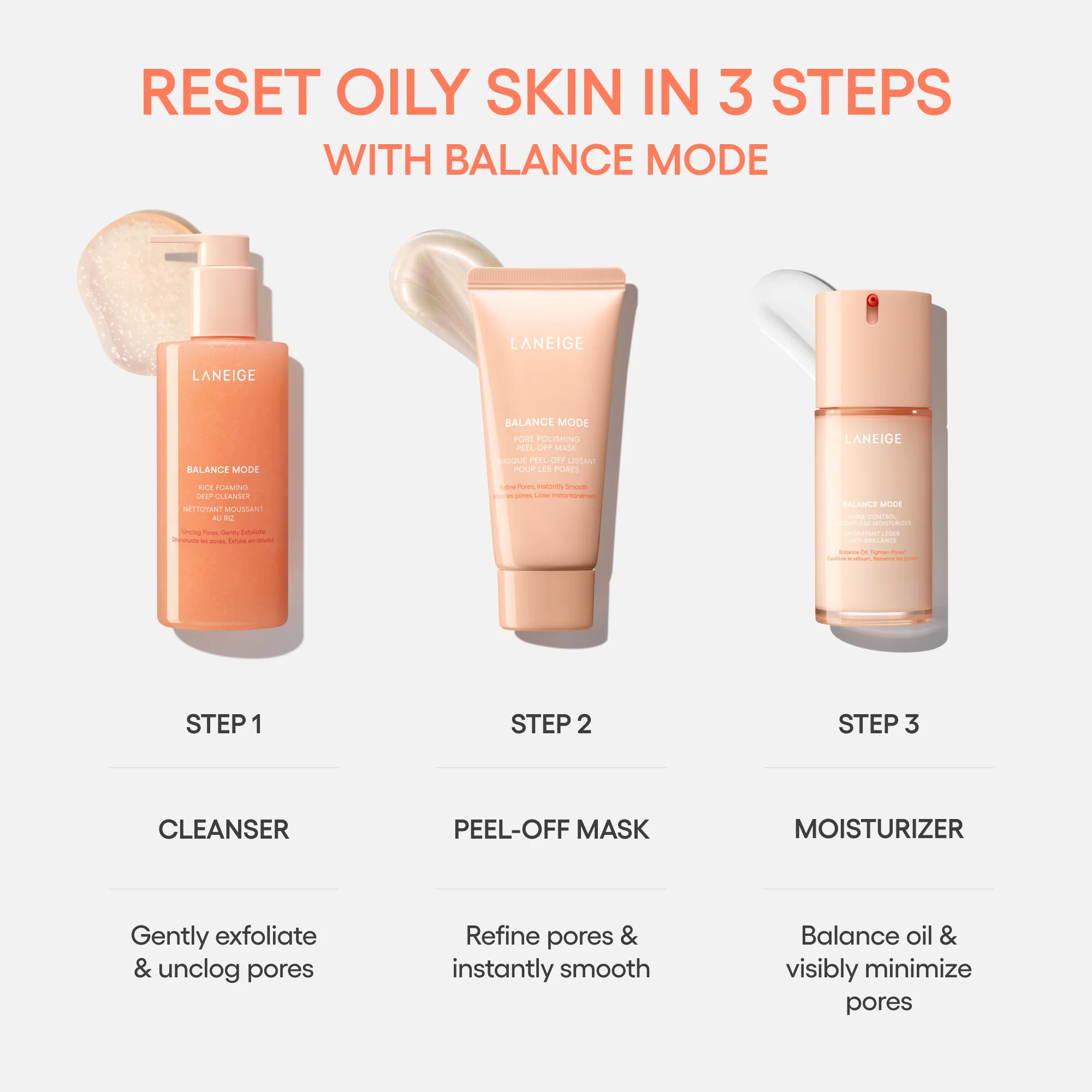 Balance Mode Rice Foaming Deep Cleanser - Image 9