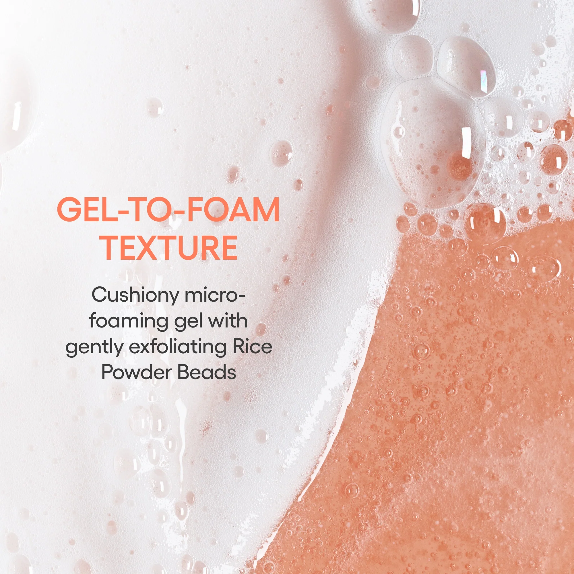 Balance Mode Rice Foaming Deep Cleanser - Image 4