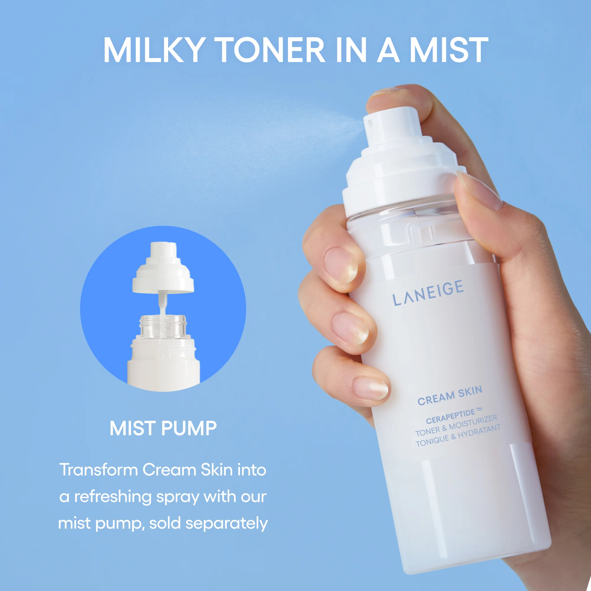 Cream Skin Milky Toner with Ceramides & Peptides for Nourishing Hydration - Image 23