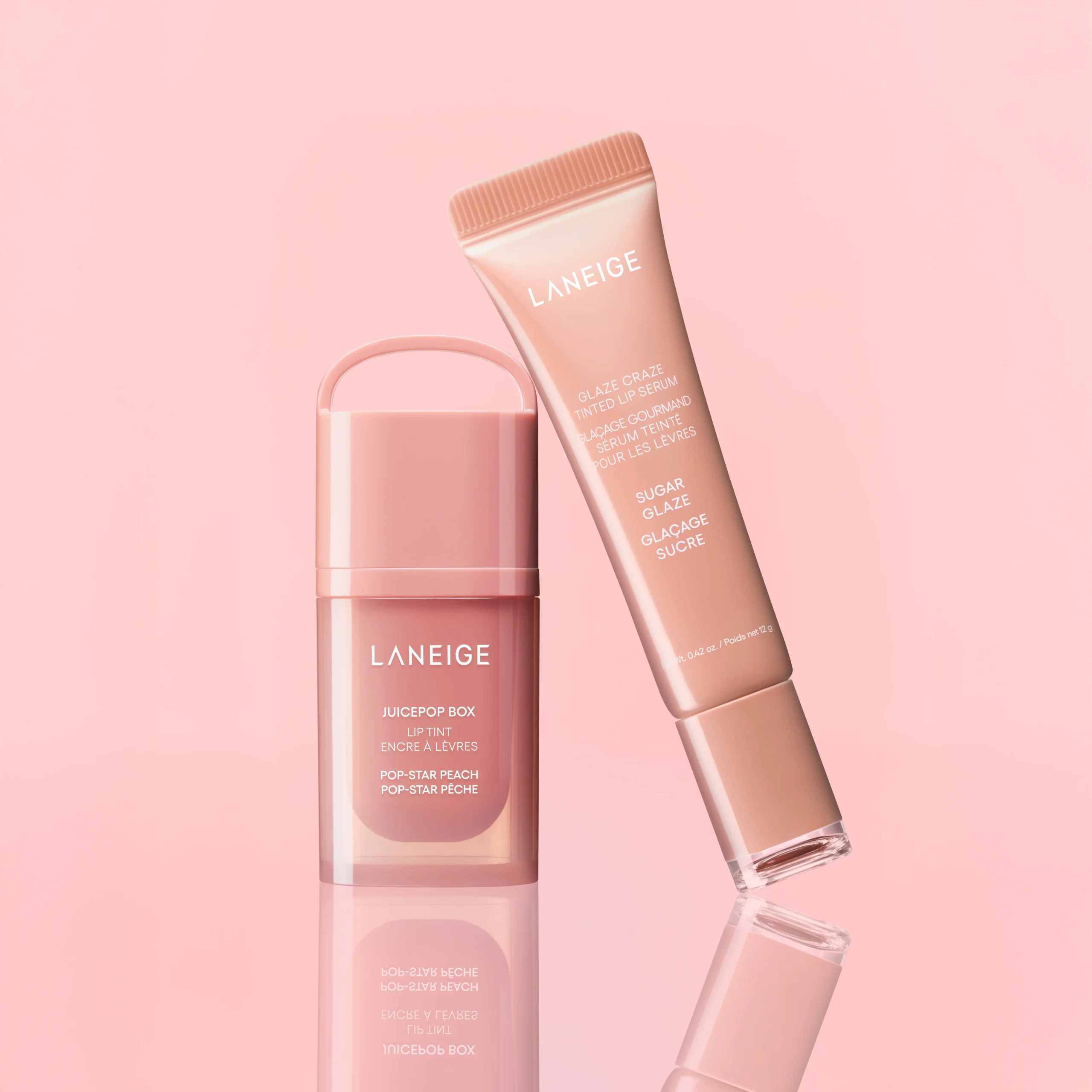 Tint & Glaze Duo: Pop-Star Peach & Sugar Glaze