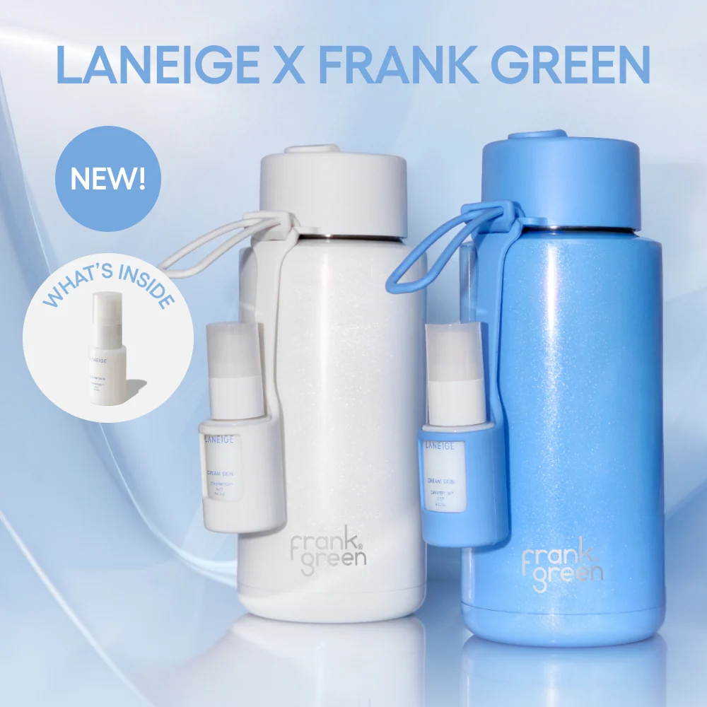 LANEIGE x frank green Water Bottle & Cream Skin Set - Image 3