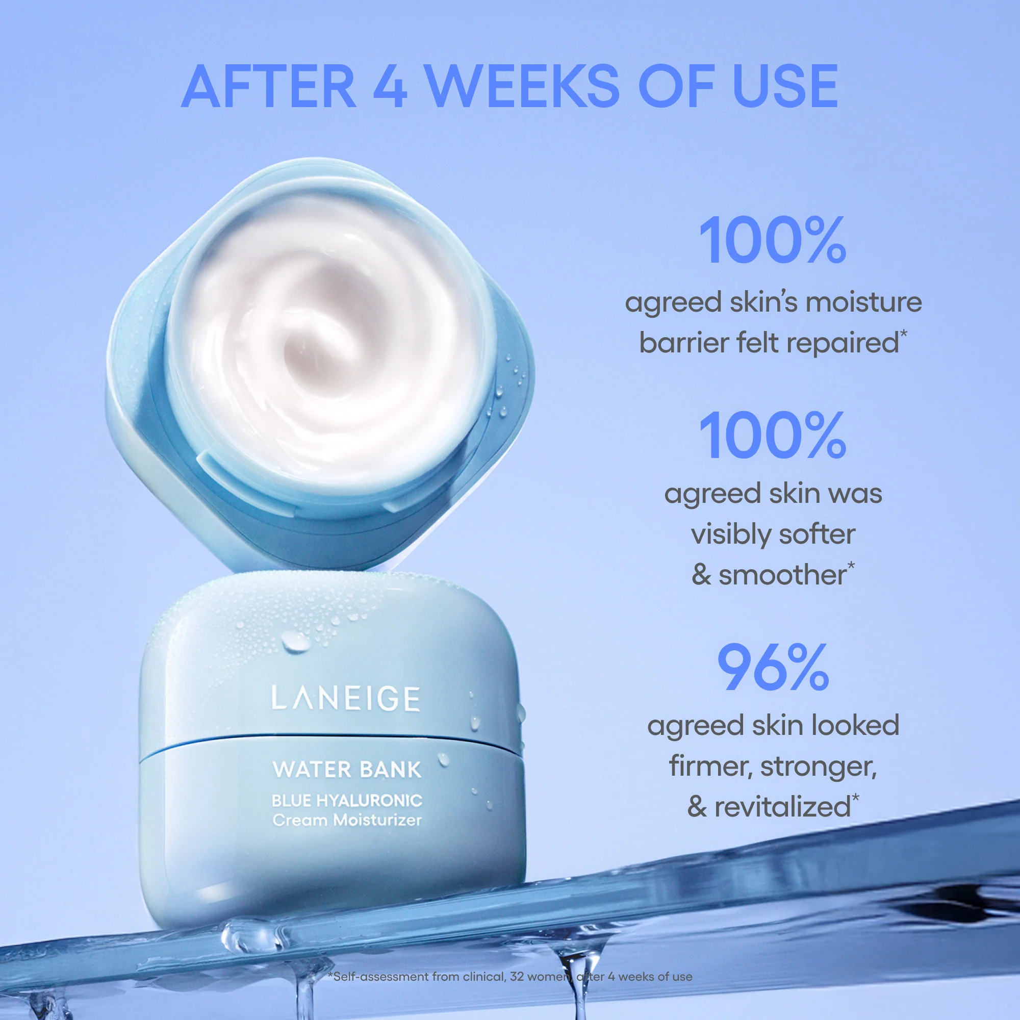 Water Bank Blue Hyaluronic Cream + Refill Duo - Image 4