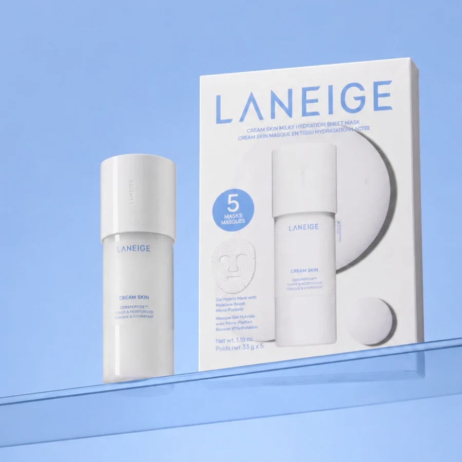 Cream Skin Milky Toner & Sheet Mask Duo